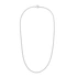 Silverhalsband, tät pansarkedja - 38 cm / 1,5 mm