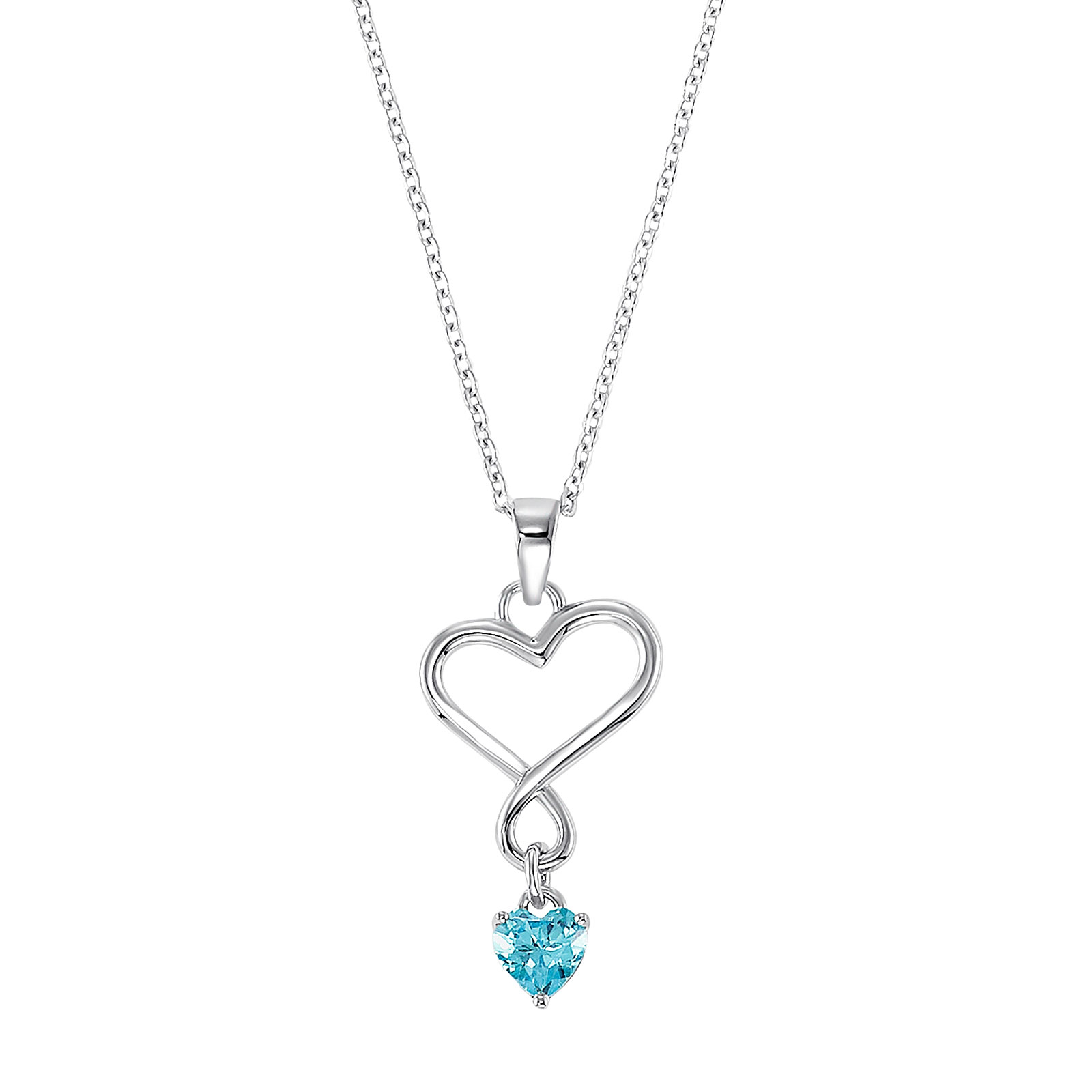 Silverhalsband, singaporekedja - 45 cm / 1,5 mm