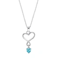 Silverhalsband, singaporekedja - 45 cm / 1,5 mm