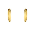 Örhängen 9k guld - hoops 13 mm