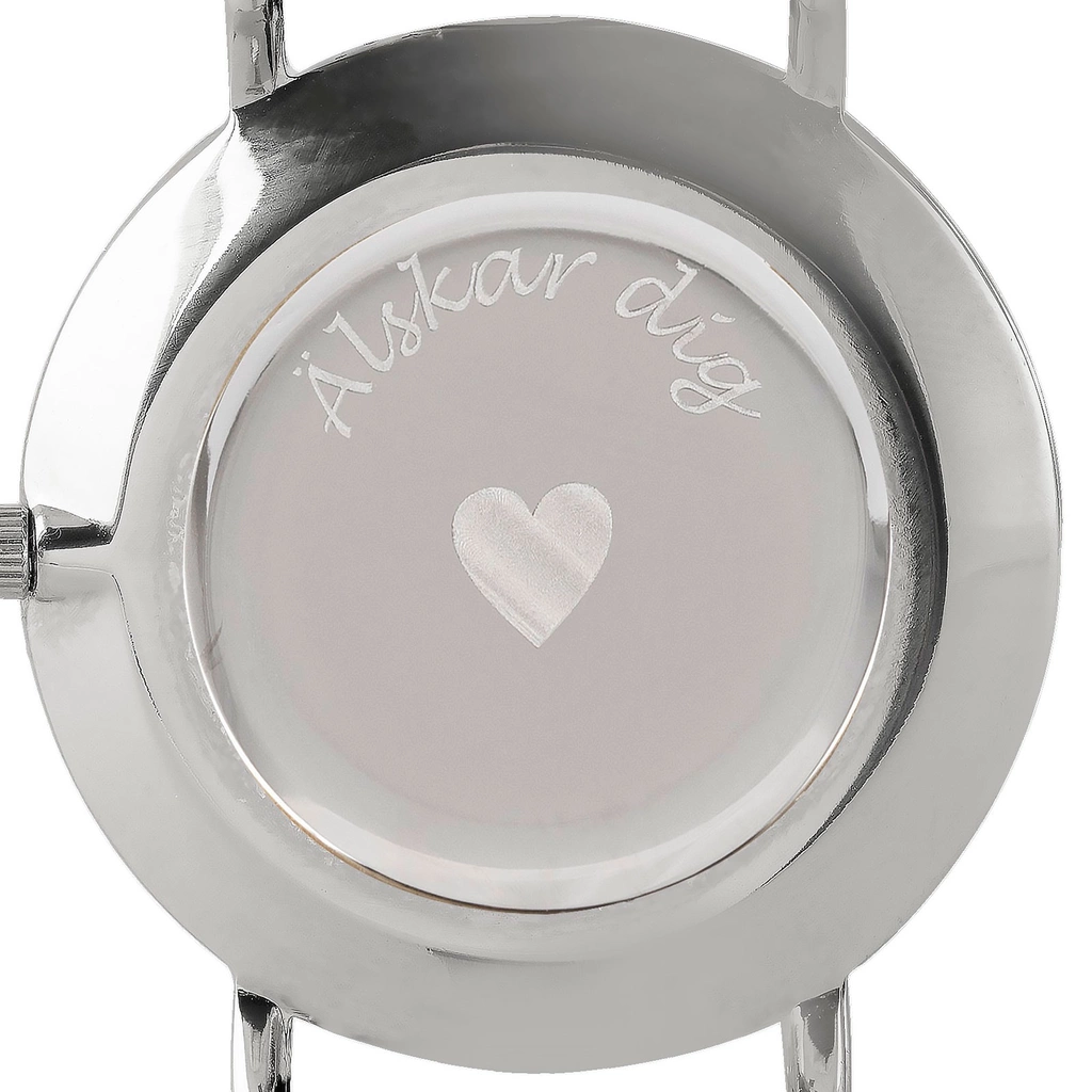 Black Oak Pagoda herrklocka - svart/silver, 41 mm