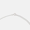 Halsband i äkta silver - arabisk symbol, 42+5 cm