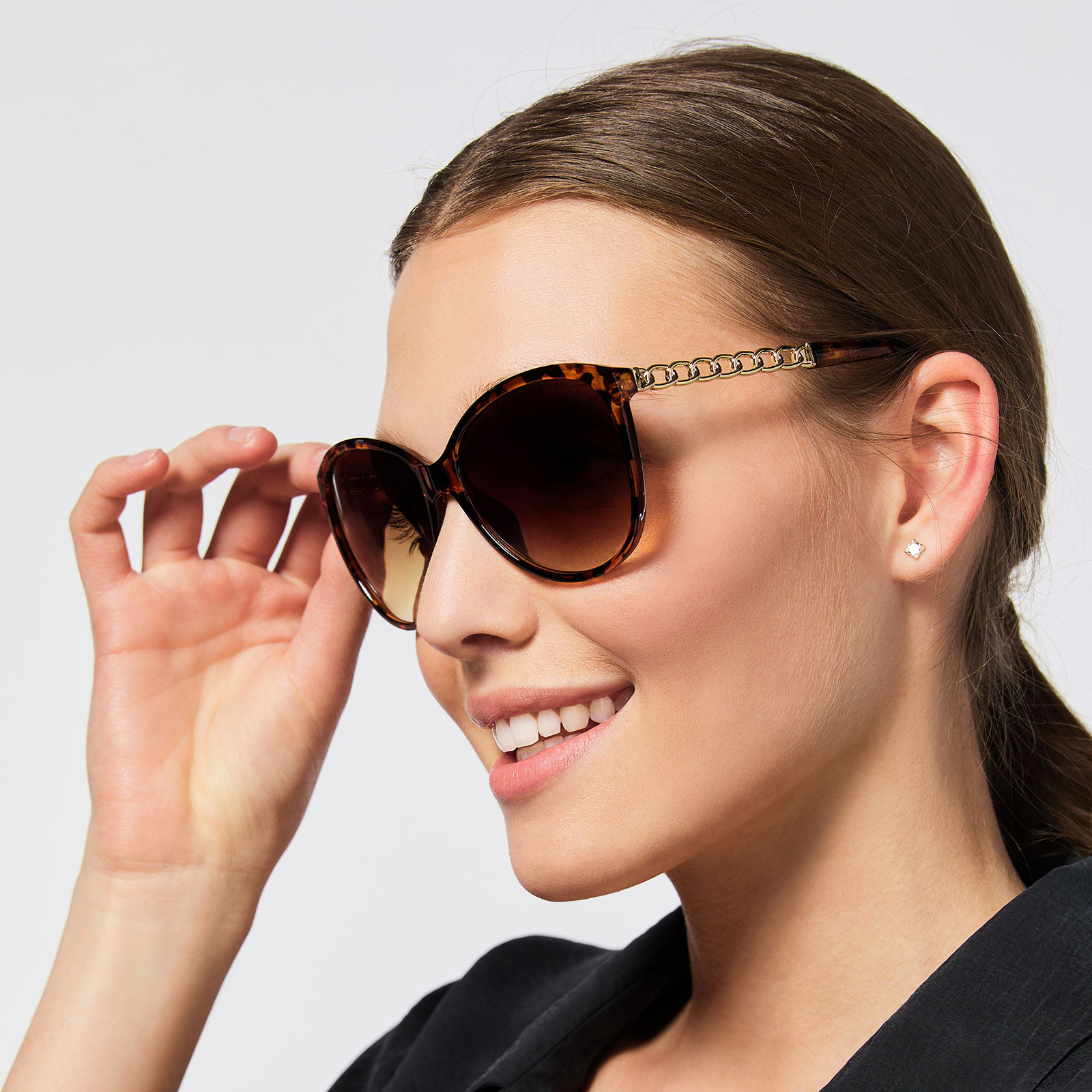 Bruna solglasögon - Cat Eye