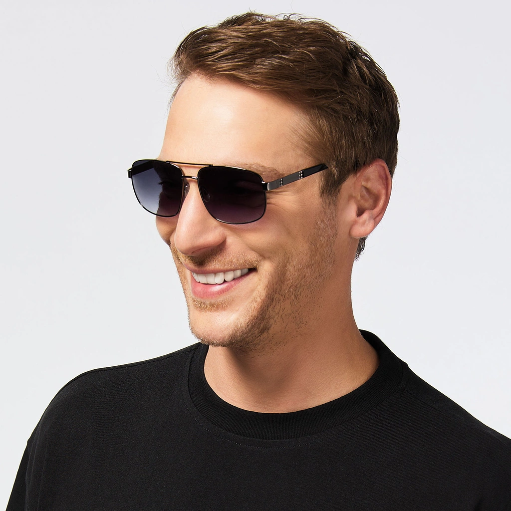 Grå solglasögon - Square