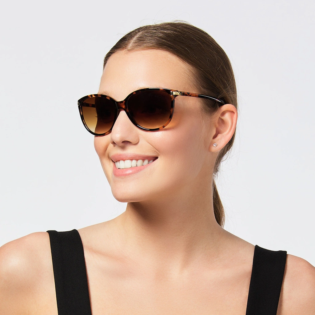 Melerade solglasögon - Cat Eye