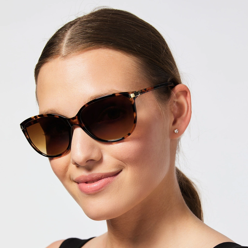 Melerade solglasögon - Cat Eye