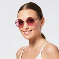 Solglasögon Pink Fade