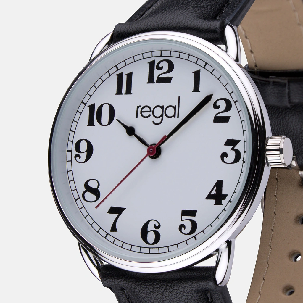 Regal damklocka - silverton/svart, 35 mm
