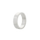 Silverring herr - rak, 6 mm, 20,7