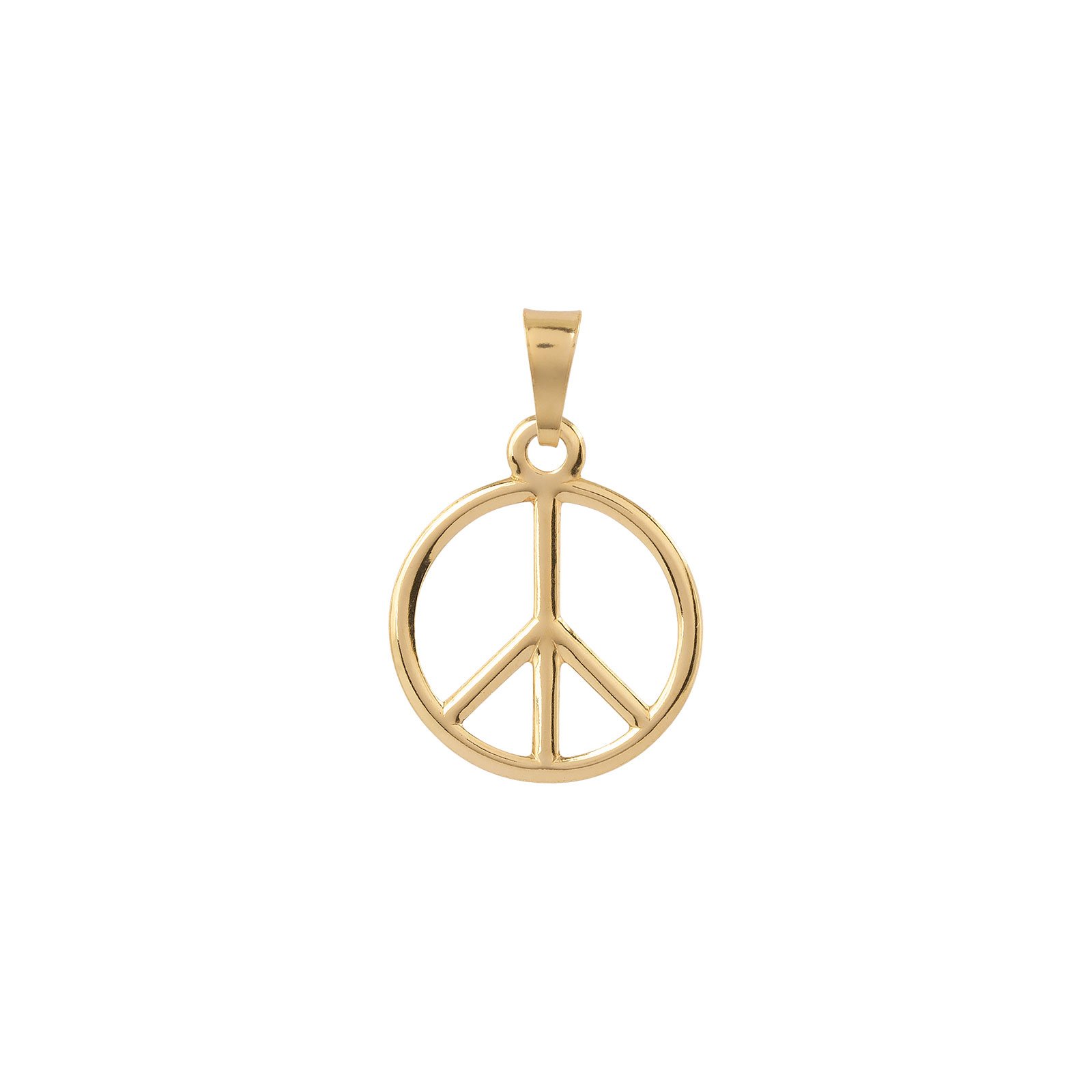 Hängsmycke 18k guld - Peace tecken