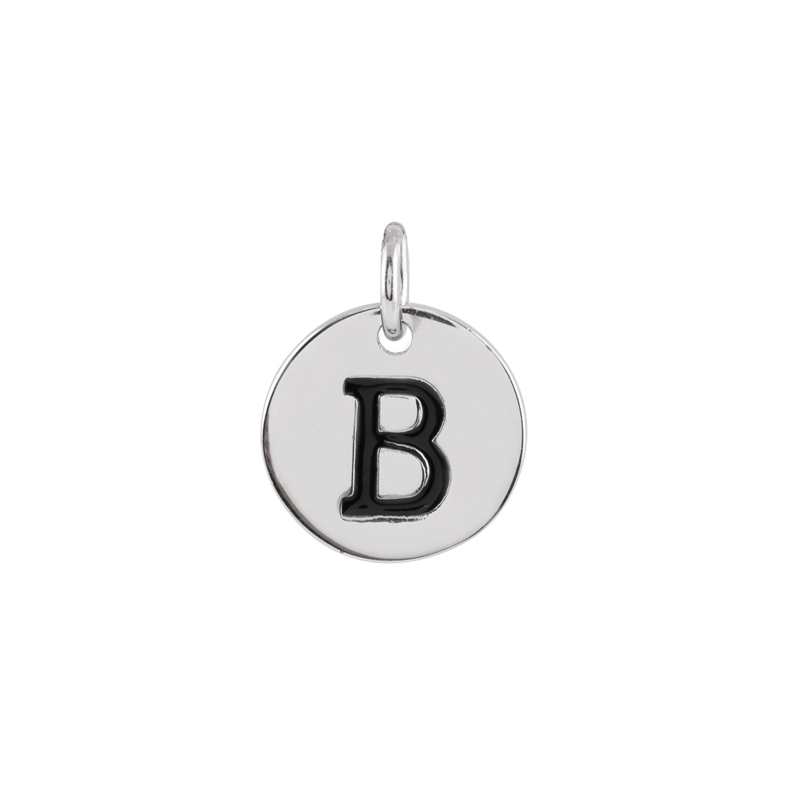 Berlock Silver -Bokstav B 10mm