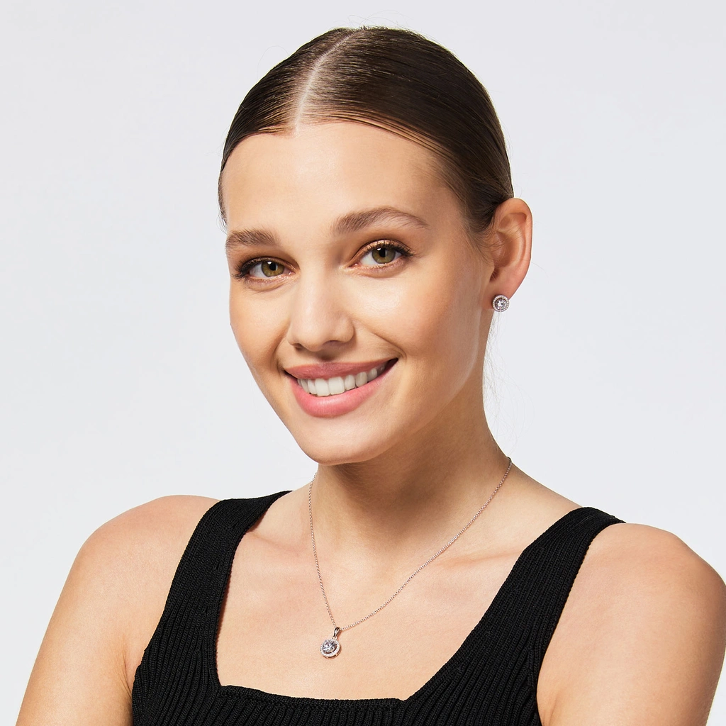 Smyckeset i äkta silver - halo