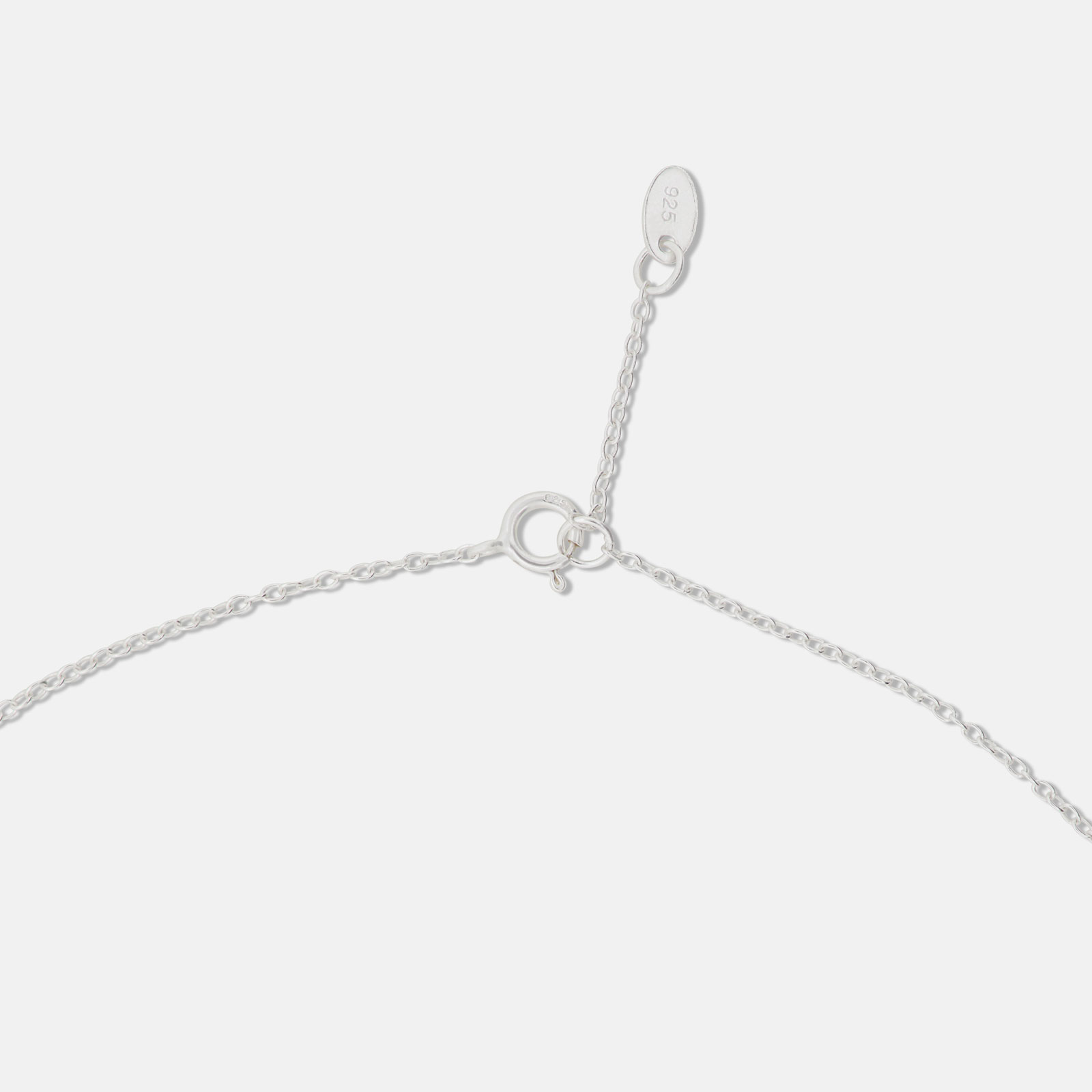 Smyckeset för barn i äkta silver - två hjärtan