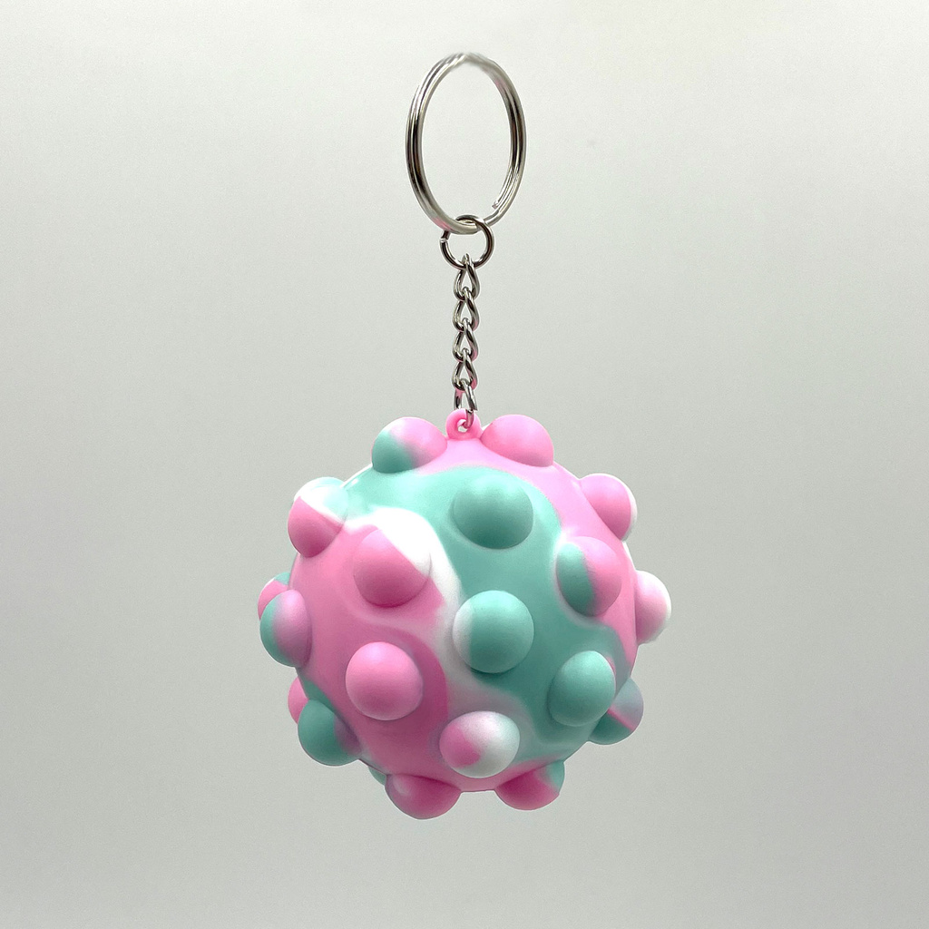 Pop it Bubble ball, flerfärgad - 65 mm