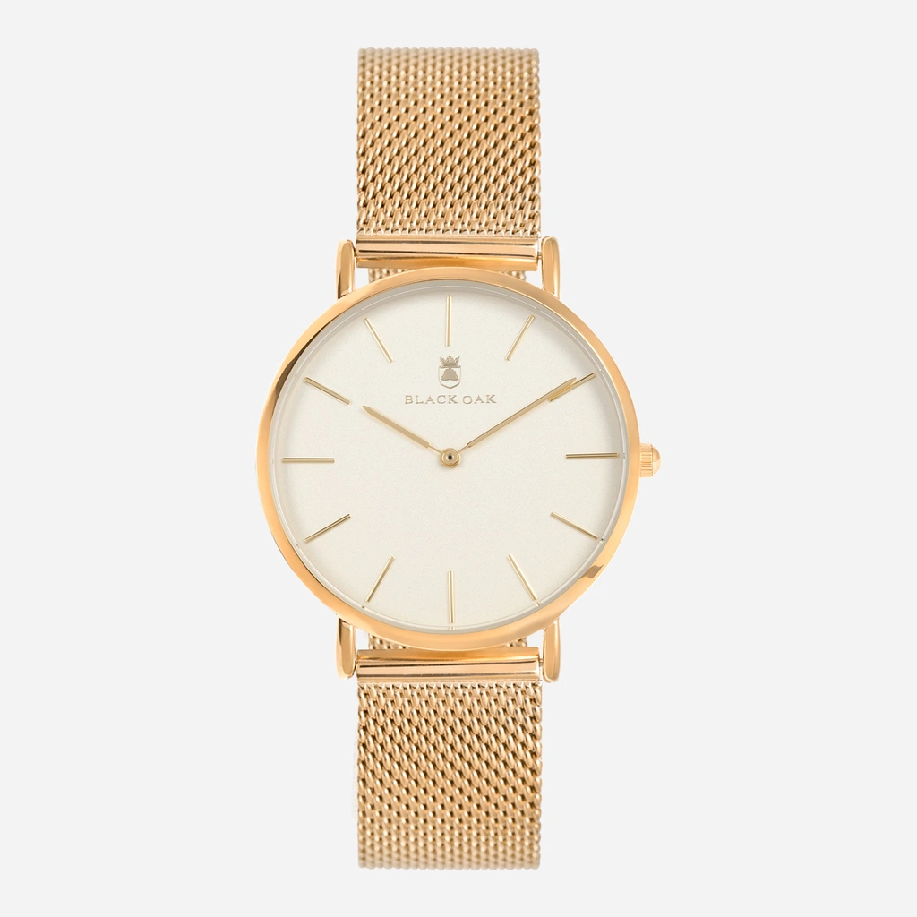 Black Oak Gerardii damklocka - guld, 33 mm