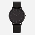 Black Oak Gerardii herrklocka - svart mesh, 41 mm