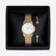 Moretime damklocka - set med armband, guld, 28 mm