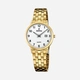Festina F20514/1 Classic - damklocka, stål/guldton, 30mm