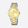 Festina F20554/3 Classic - herrklocka bicolor/guldton, 40mm