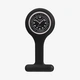 Regal sjuksköterskeur - svart, 42mm diam.