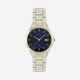 Moretime herrklocka - metallband, bicolor/svart, 39 mm