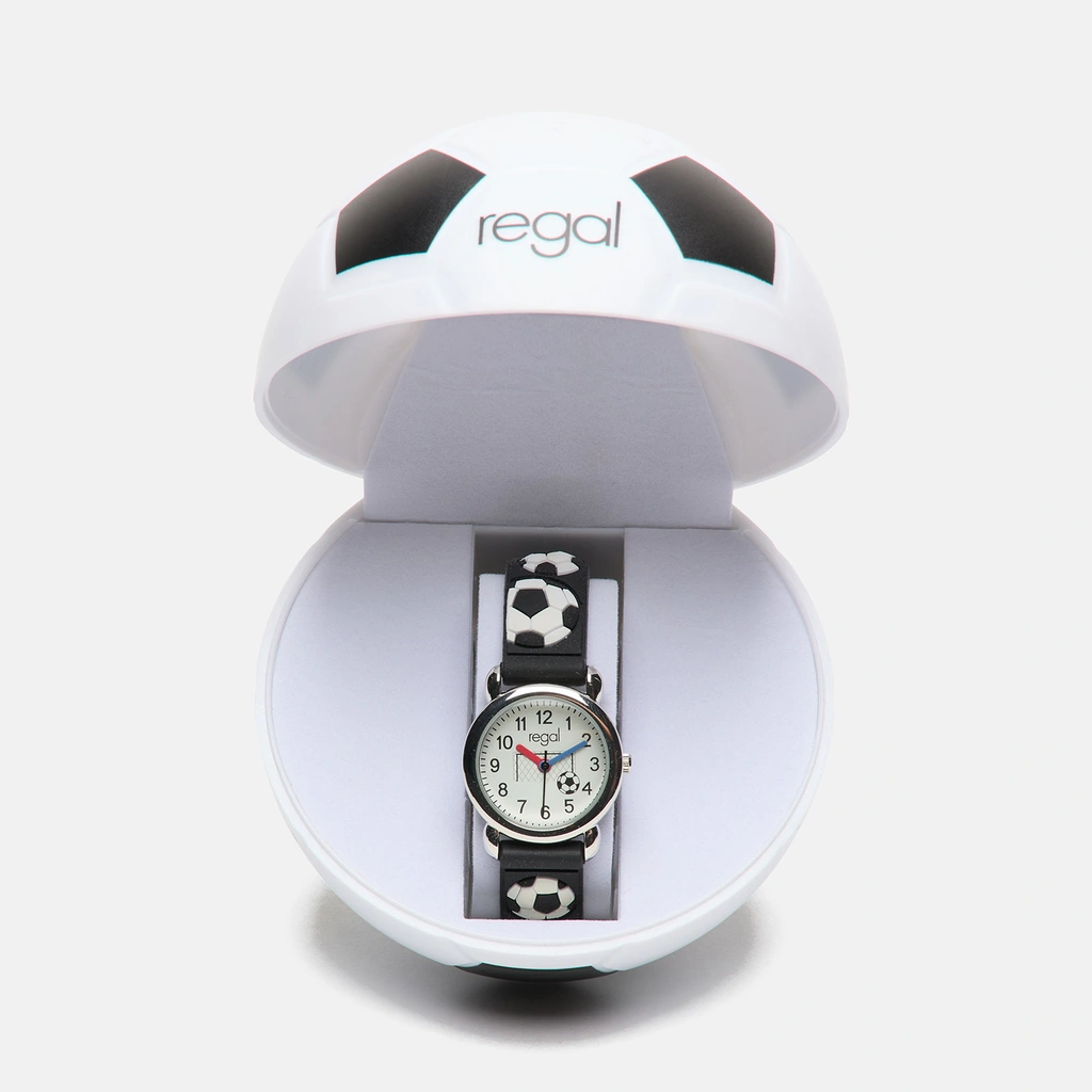 Klocka i ask barn fotboll - RG6500-117