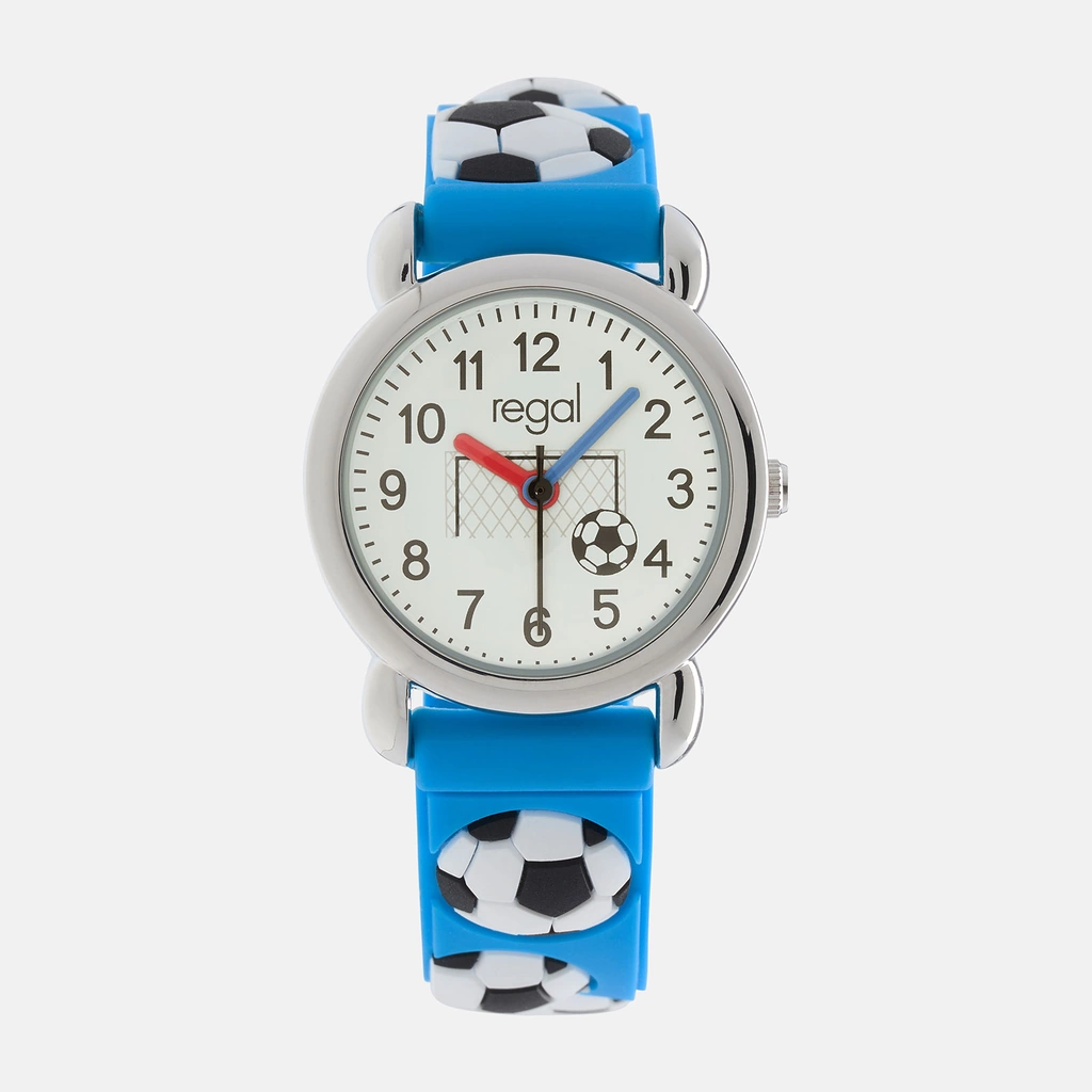 Klocka i ask barn  fotboll - RG6500-113