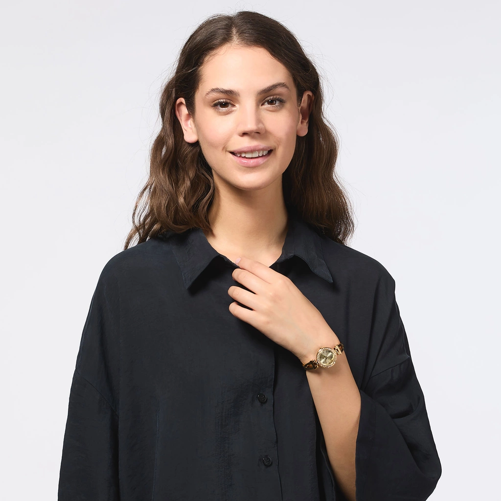 Damklocka smyckesur guldfärgad - Regal