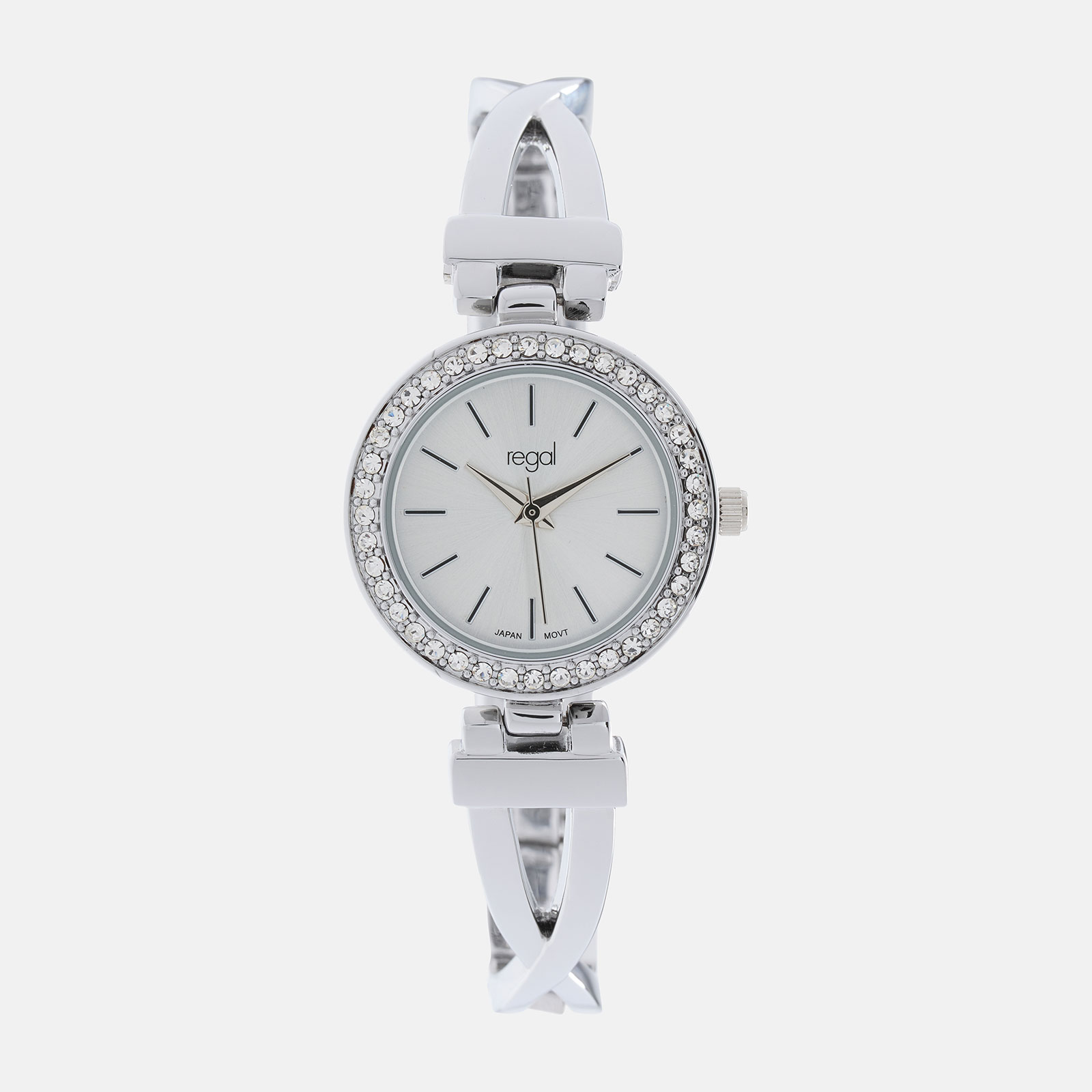 Damklocka smyckesur silverfärgad - Regal