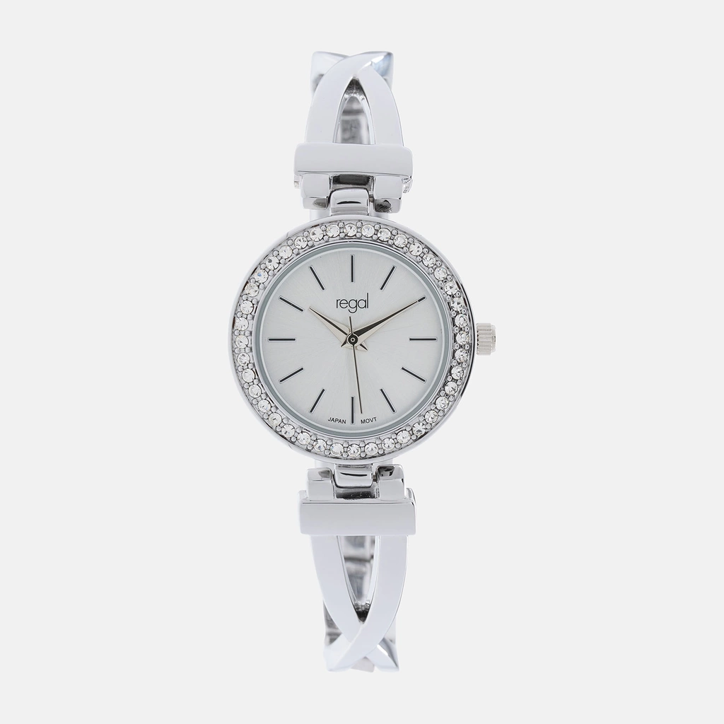 Damklocka smyckesur silverfärgad - Regal