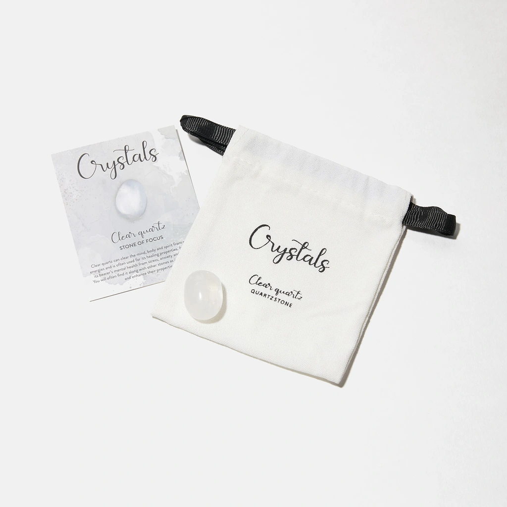 Kristall Bergskristall - Fokus