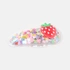 Hårspänne med jordgubbe & konfetti