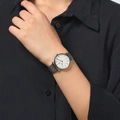 Black Oak Gerardii damklocka - silver, 33 mm