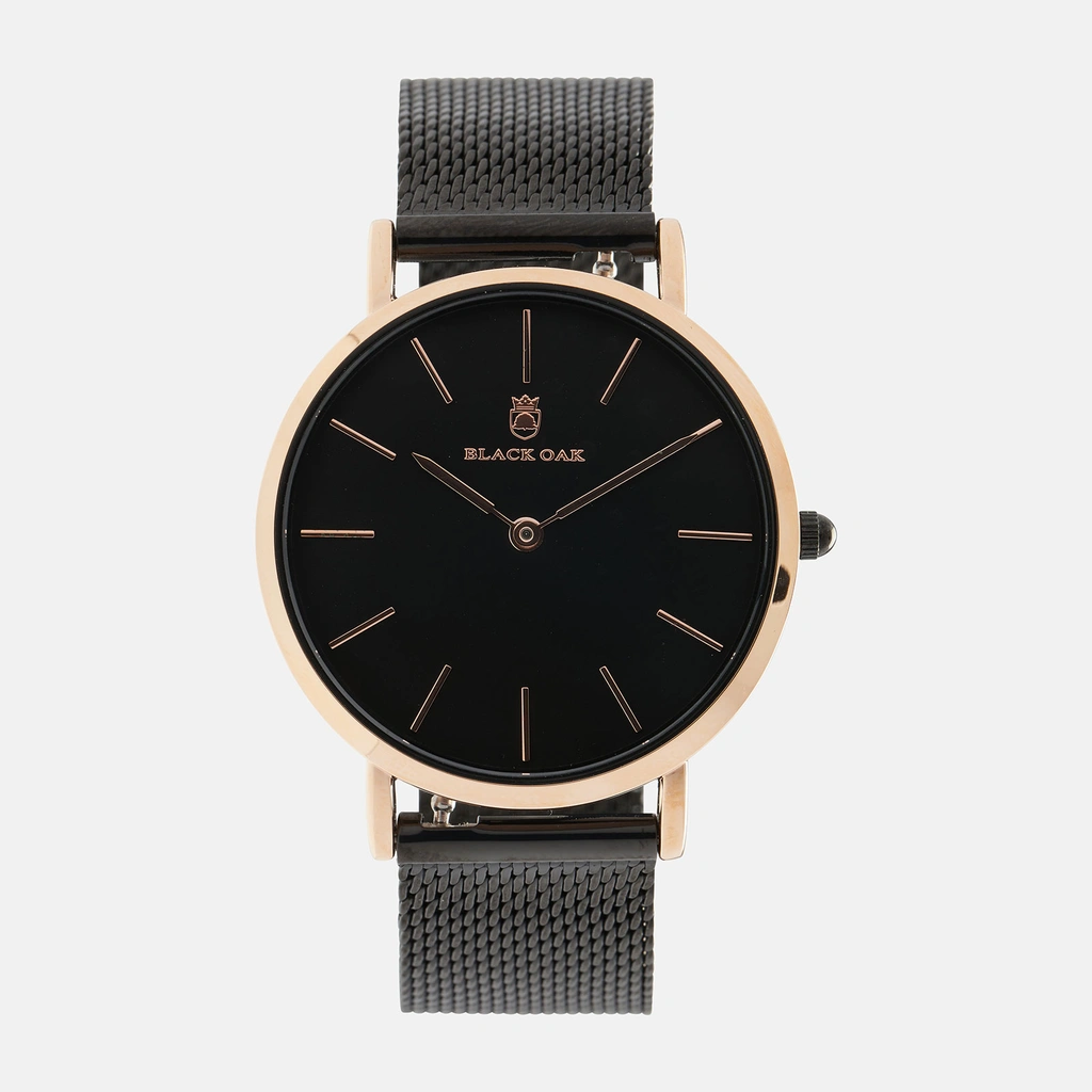 Black Oak Gerardii damklocka - svart/guld, 33 mm