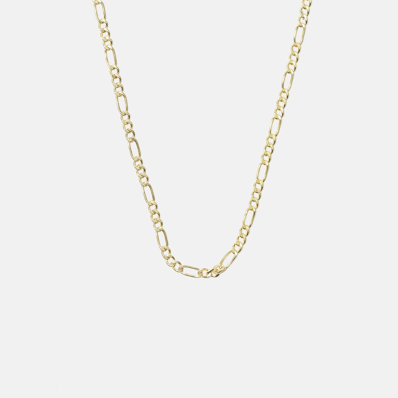 Halsband 9k guld Figarokedja - 51 cm
