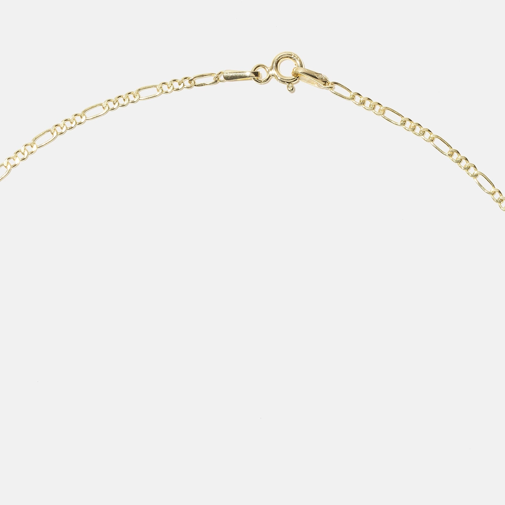 Halsband 9k guld Figarokedja - 51 cm