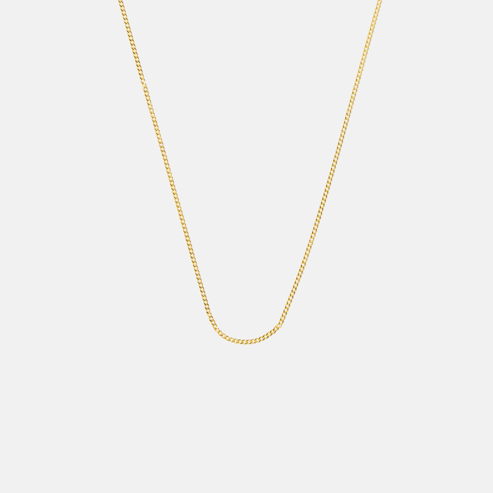 Halsband 9k guld 41-46 cm