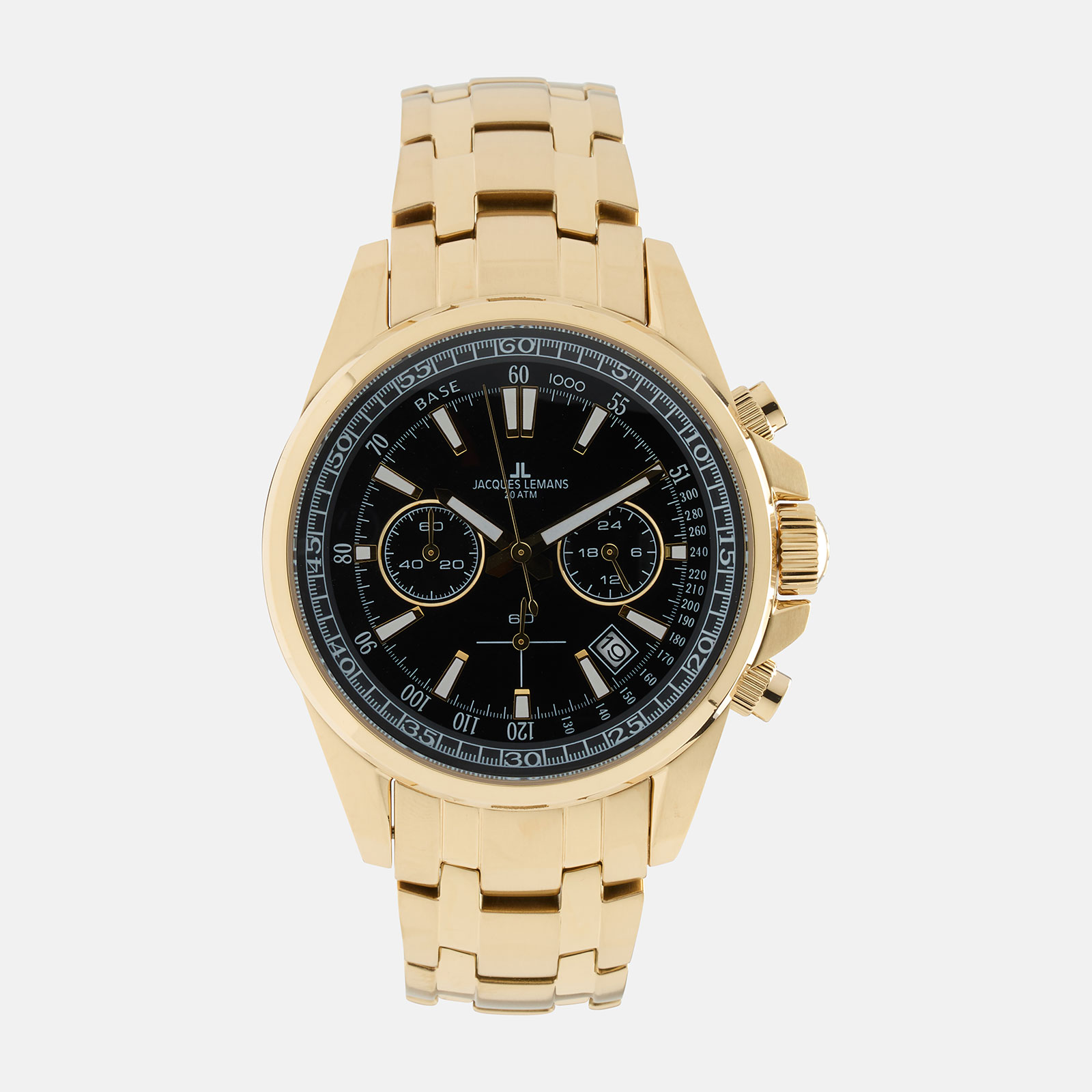 Jacques Lemans Liverpool - herr, presentset, guld/svart