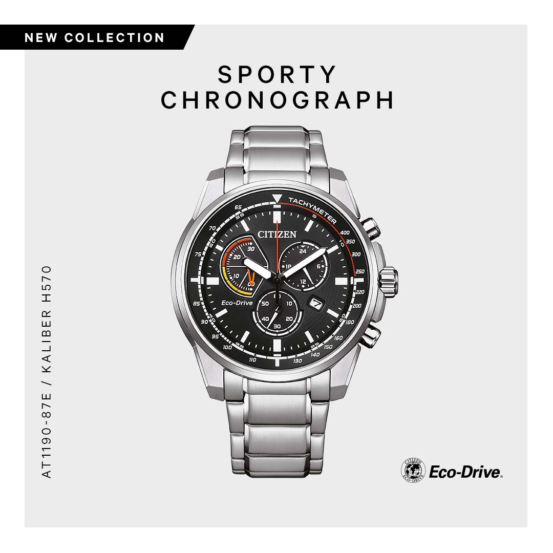 Citizen Chrono herrklocka Eco-Drive AT1190-87E