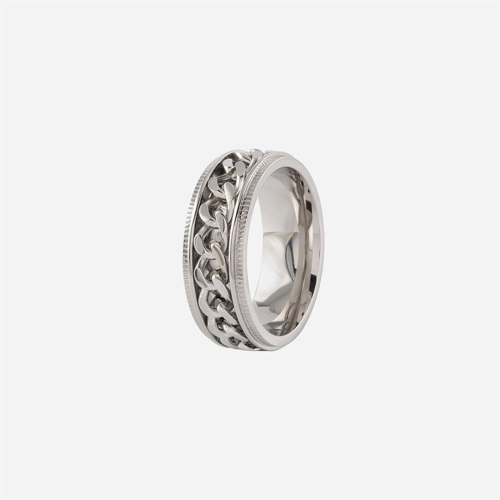 Ring herr stål - kedja, 19,8