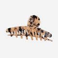 Hårklämma leopard smal - 11 cm