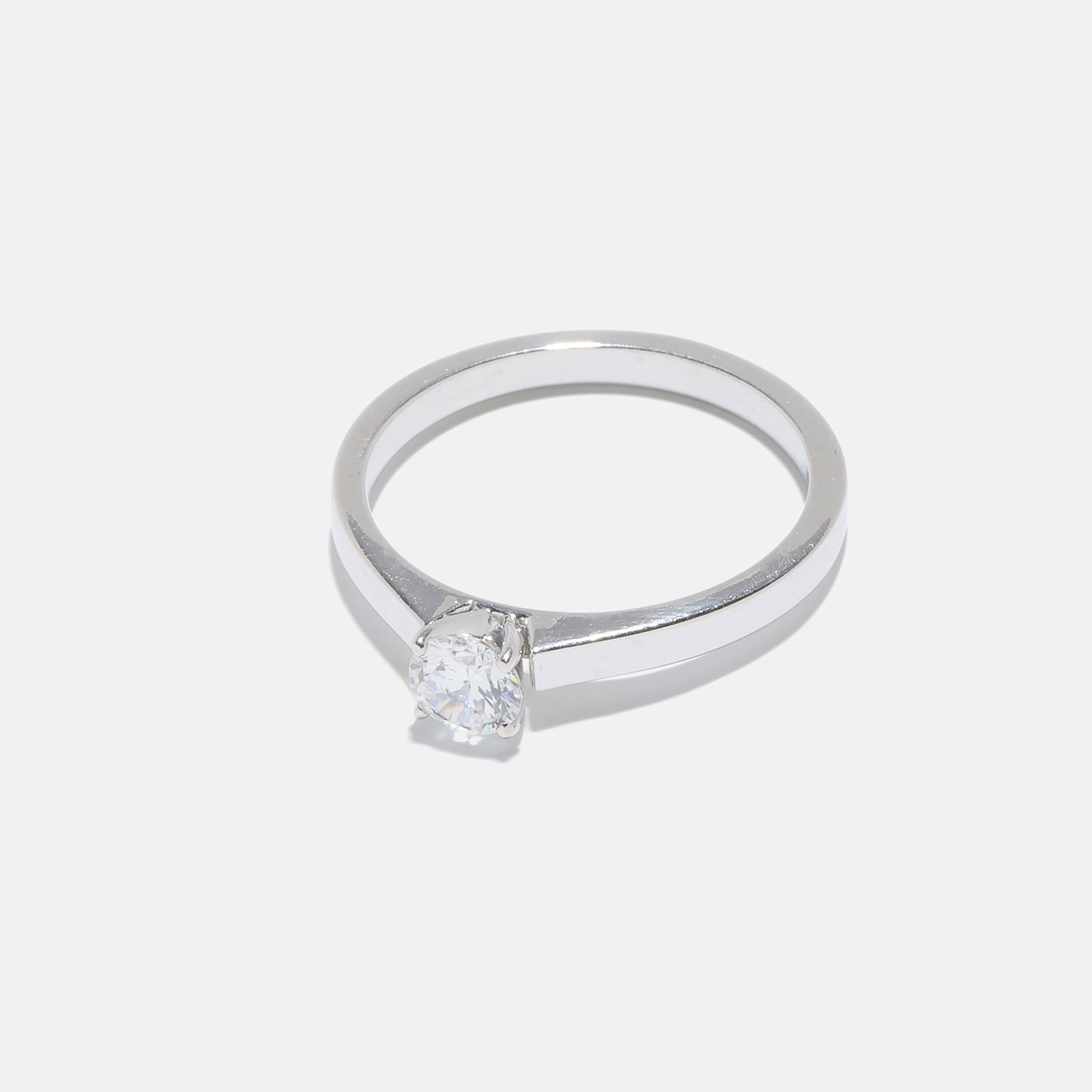 Ring Beatrice - 18k vitguld, labbodlad diamant 0,4 carat
