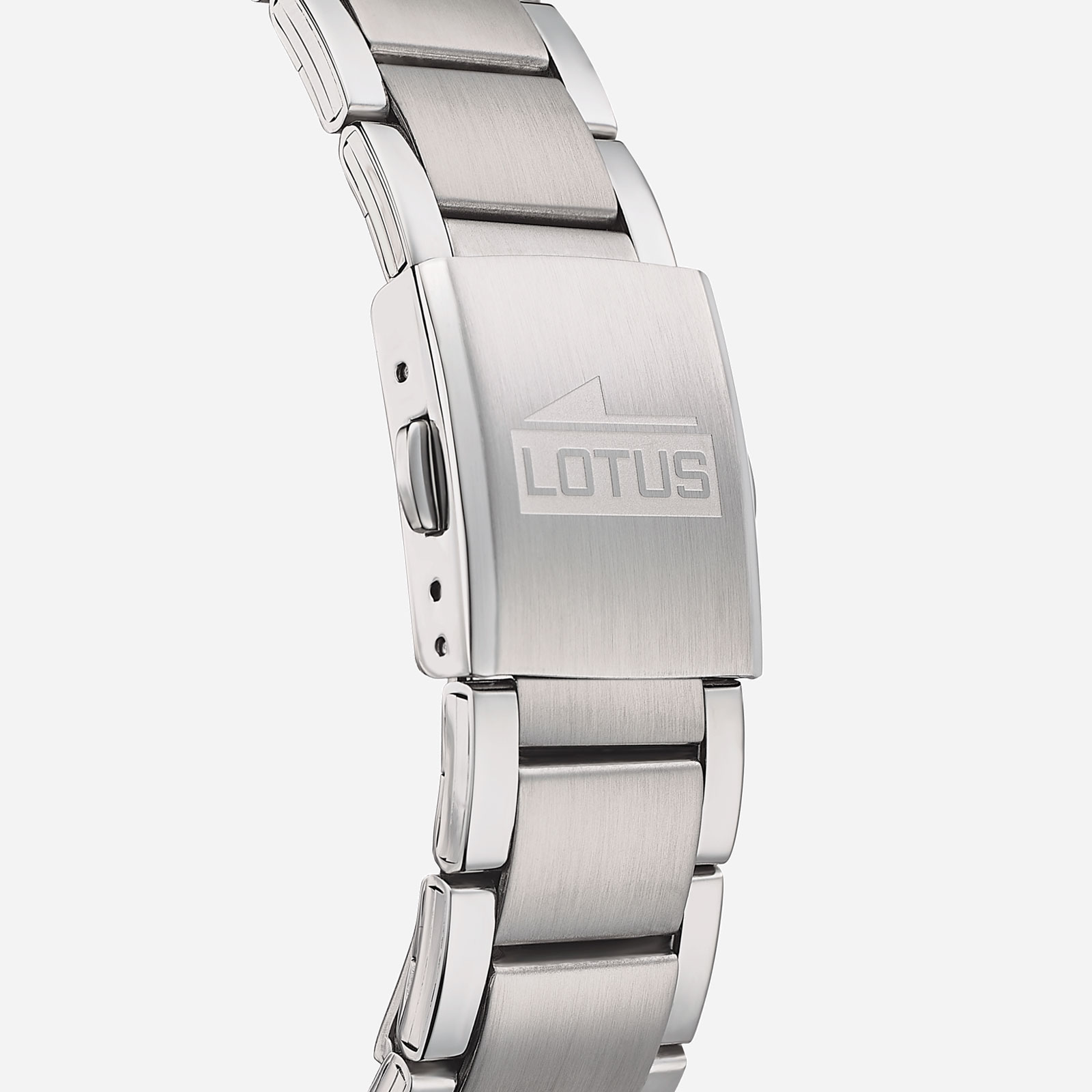 Lotus herrklocka -  datum, stål/blå, 42 mm