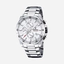 Festina F20463/1 Chrono Sport - herrklocka, stål/vit, 45mm