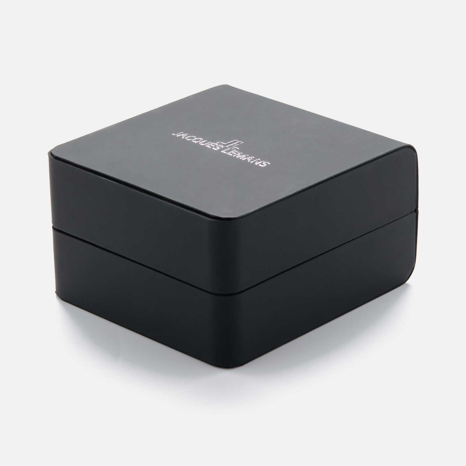 Jacques Lemans Sport - set herrklocka stål/svart, 42mm