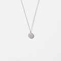 Silverhalsband med berlock Tvillingarna