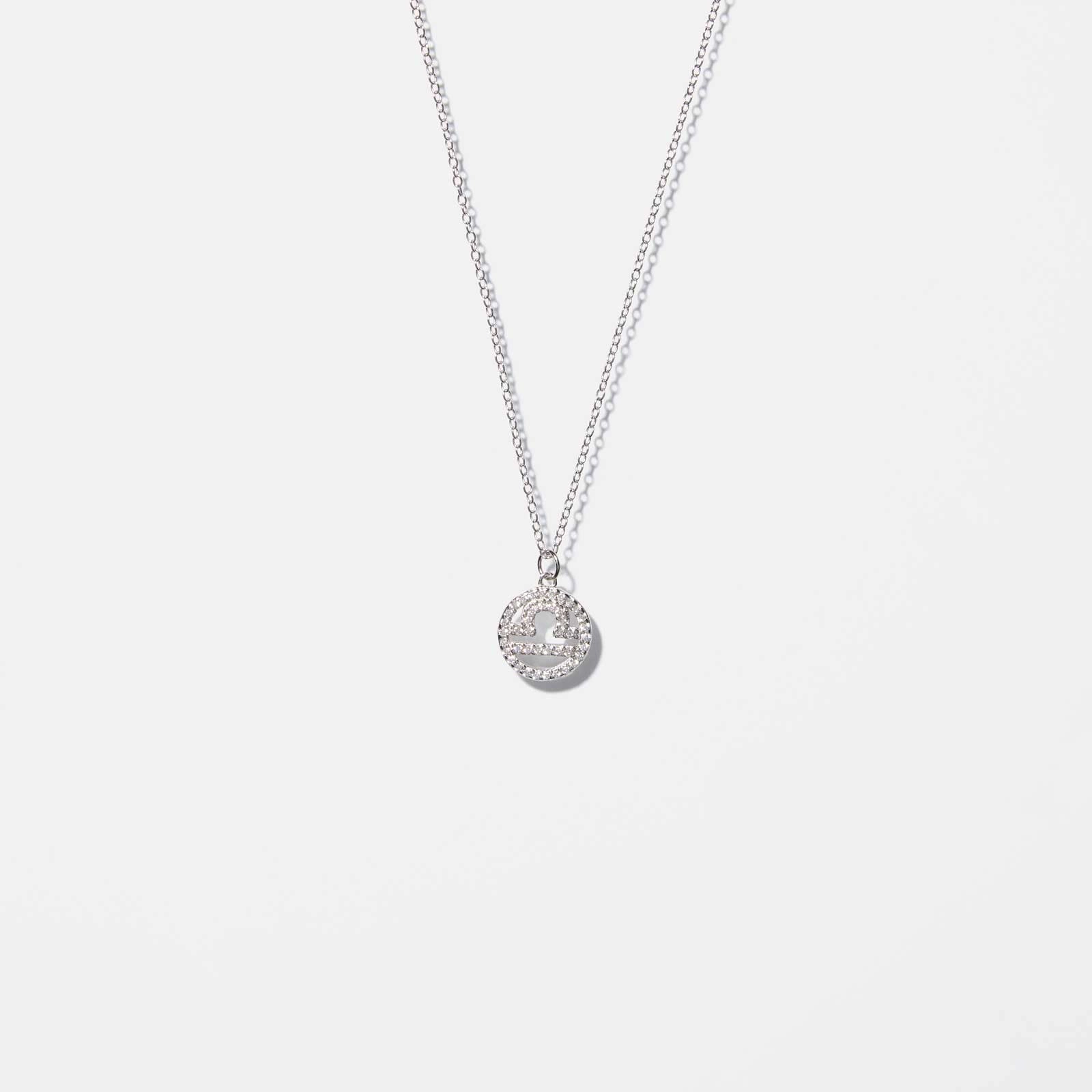 Halsband i äkta silver - berlock Vågen, 42+3 cm