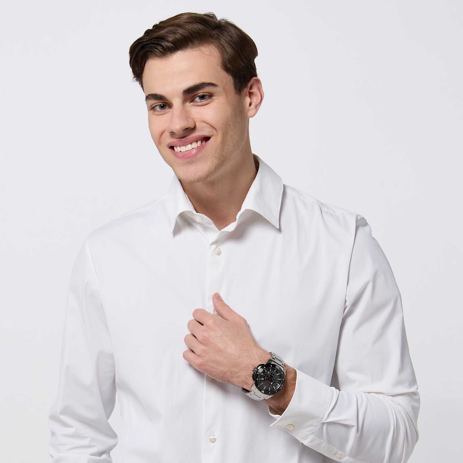 Festina F20641/4 Chrono Bike - herrklocka, stål/svart,  47mm