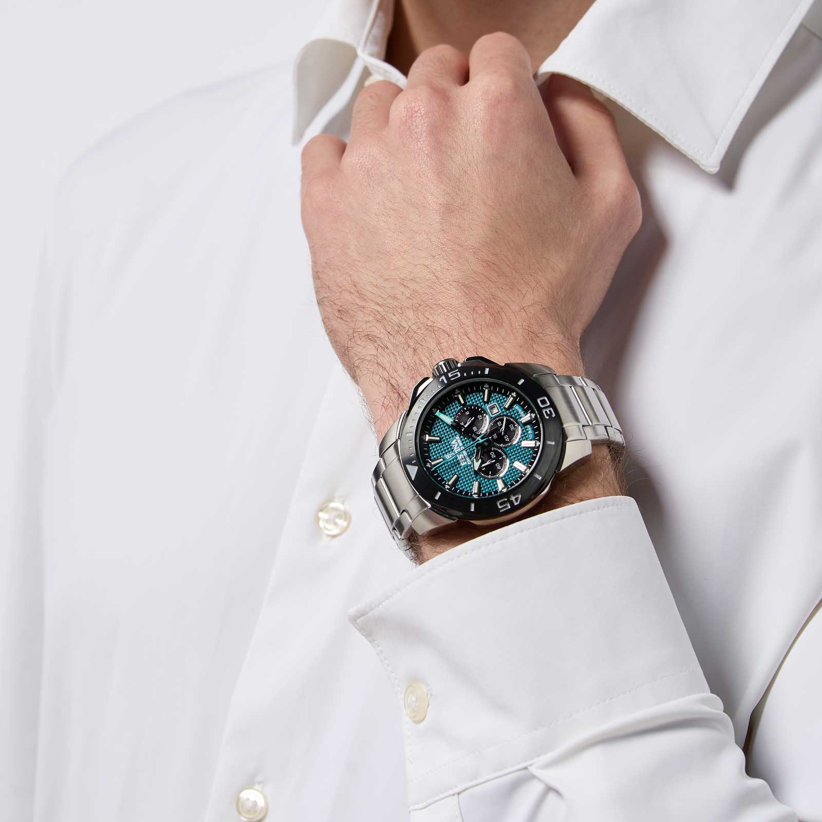 Festina F20641/3 Chrono Bike - herrklocka, stå/grön,  47mm