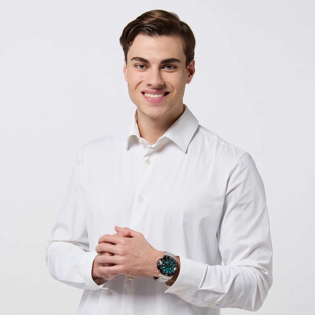 Festina F20641/3 Chrono Bike - herrklocka, stå/grön,  47mm